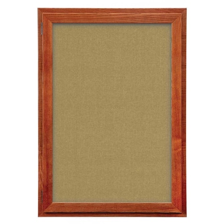 United Visual Products Outdoor Enclosed Combo Board, 72"x36", Black Frame/Green & Cobalt UVCB7236ODB-GREEN-COBACC